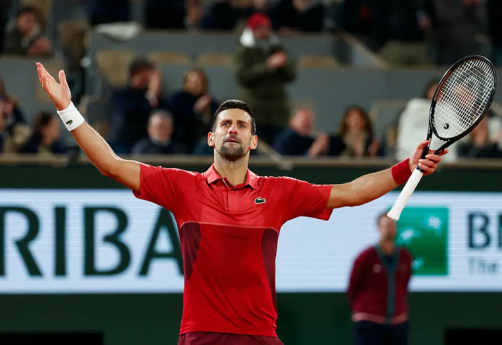 Novak Djokovic at Paris Olympics